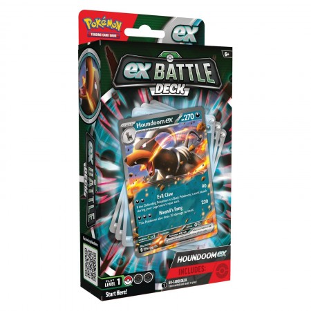 Pokémon TCG: Battle Deck Houndoom Ex kortų kaladė